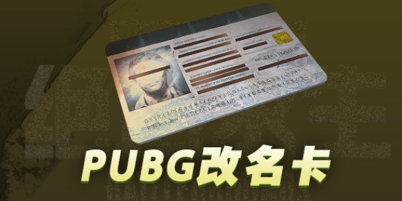 《pubg》改名卡最新价格介绍