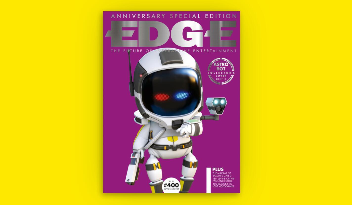 宇宙机器人Cos索尼经典角色《EDGE》400期封面(图1)