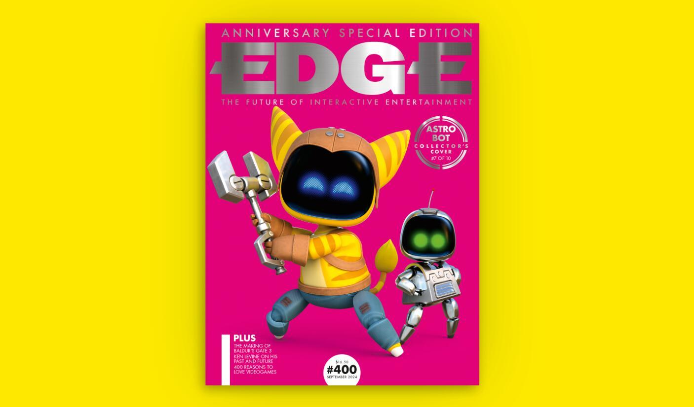 宇宙机器人Cos索尼经典角色《EDGE》400期封面(图2)