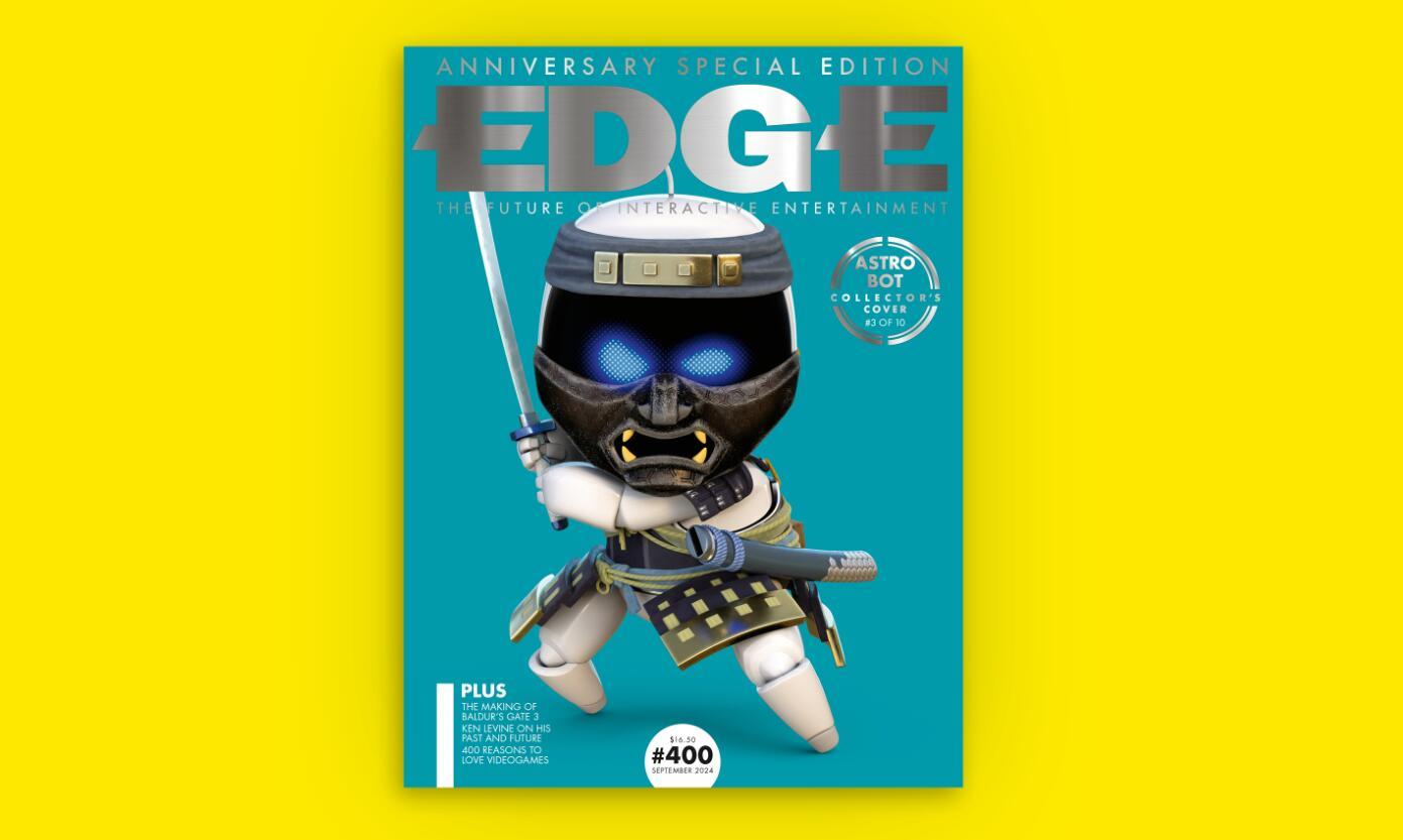 宇宙机器人Cos索尼经典角色《EDGE》400期封面(图5)